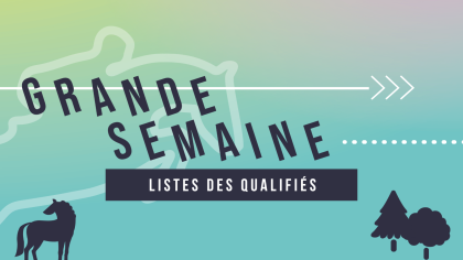 Lire l'actualité Grande Semaine de CSO/Hunter : Listes des qualifi&eacute;s 2026